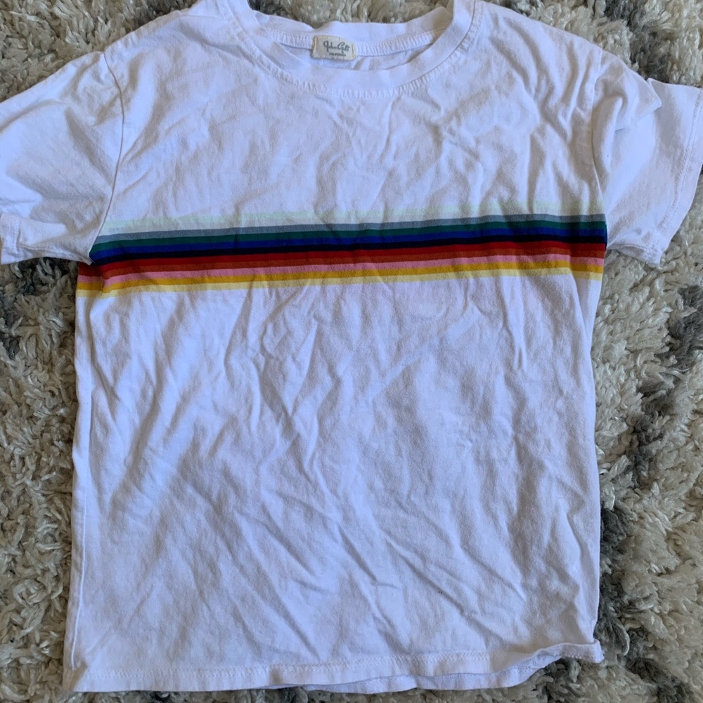 Brandy Melville Rainbow Tee